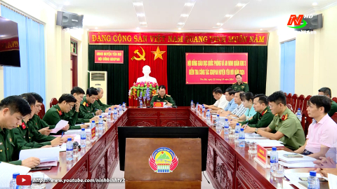 Qu&acirc;n khu 3 kiểm tra c&ocirc;ng t&aacute;c gi&aacute;o dục QP&AN tại Y&ecirc;n M&ocirc;, Y&ecirc;n Kh&aacute;nh
