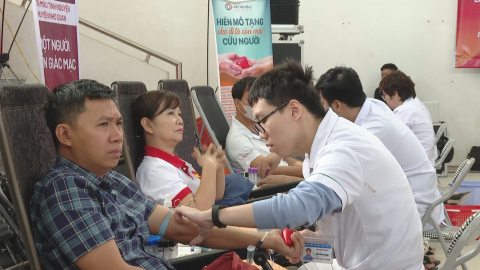 Ng&agrave;y hội hiến m&aacute;u t&igrave;nh nguyện huyện Nho Quan