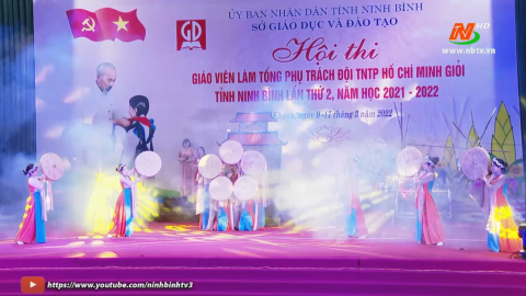 Hội thi gi&aacute;o vi&ecirc;n l&agrave;m Tổng phụ tr&aacute;ch Đội giỏi tỉnh Ninh B&igrave;nh lần thứ 2