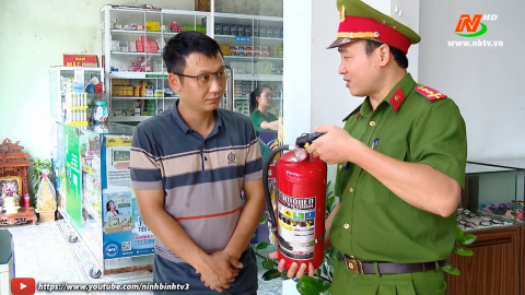 Nho Quan nh&acirc;n rộng m&ocirc; h&igrave;nh "Tổ li&ecirc;n gia an to&agrave;n ph&ograve;ng ch&aacute;y, chữa ch&aacute;y"
