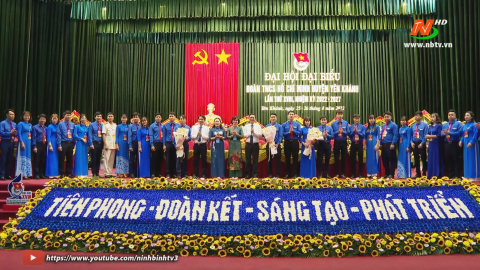 Đại hội đại biểu Đo&agrave;n TNCS Hồ Ch&iacute; Minh huyện Y&ecirc;n Kh&aacute;nh lần thứ XVIII