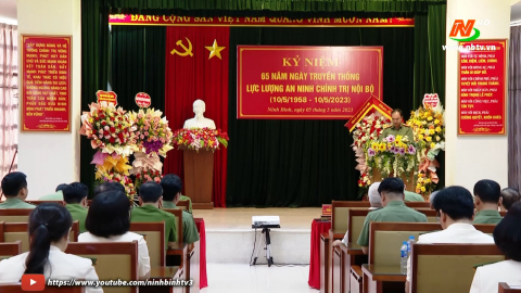 Kỷ niệm 65 năm ng&agrave;y truyền thống lực lượng an ninh ch&iacute;nh trị nội bộ