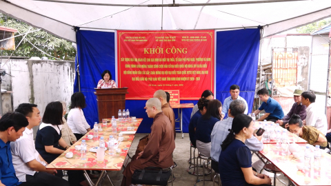 Khởi c&ocirc;ng x&acirc;y dựng nh&agrave; Đại đo&agrave;n kết