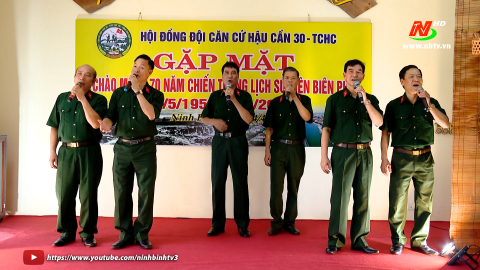 Hội đồng đội căn cứ hậu cần 30 gặp mặt kỷ niệm