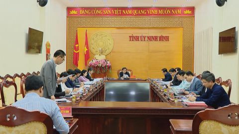 Hội nghị Ban thường vụ Tỉnh ủy - 27/11/2024