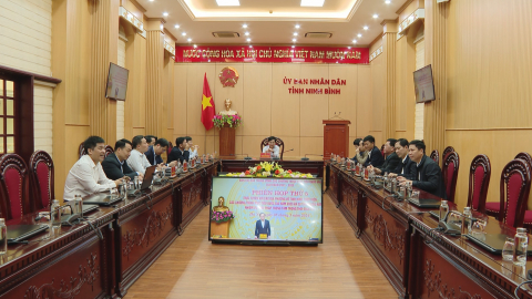 Hội nghị trực tuyến về thực hiện c&aacute;c chương tr&igrave;nh mục ti&ecirc;u quốc gia