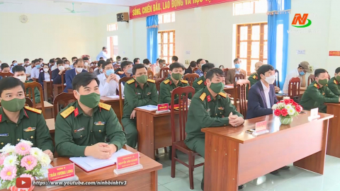 Bồi dưỡng chuy&ecirc;n m&ocirc;n, nghiệp vụ cho ch&iacute;nh trị vi&ecirc;n Ban CHQS cấp x&atilde;