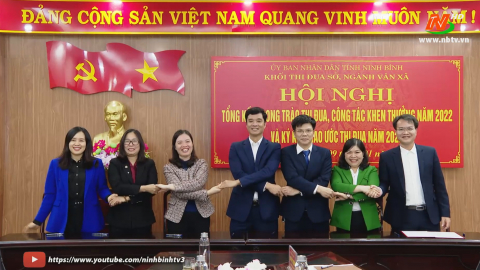 K&yacute; kết giao ước thi đua năm 2023