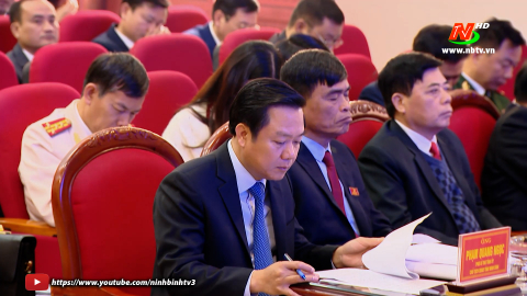 Kỳ họp thứ 9, HĐND th&agrave;nh phố Ninh B&igrave;nh kh&oacute;a XXI