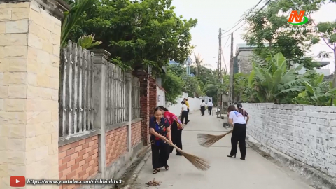 Phụ nữ Ninh An gương mẫu, tr&aacute;ch nhiệm x&acirc;y dựng n&ocirc;ng th&ocirc;n mới n&acirc;ng cao