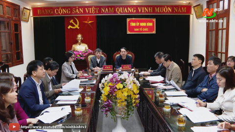 Qu&aacute;n triệt c&aacute;c văn bản mới của Trung ương về c&ocirc;ng t&aacute;c tổ chức x&acirc;y dựng Đảng