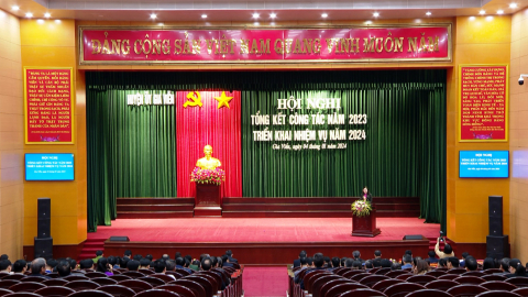 Gia Viễn triển khai nhiệm vụ c&ocirc;ng t&aacute;c x&acirc;y dựng Đảng năm 2024
