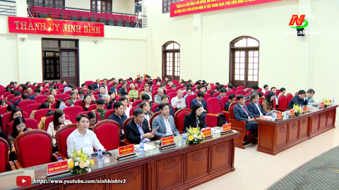 Th&agrave;nh phố Ninh B&igrave;nh ph&aacute;t động phong tr&agrave;o thi đua y&ecirc;u nước năm 2024