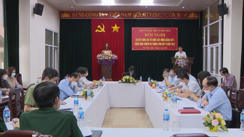 Triển khai nhiệm vụ c&ocirc;ng t&aacute;c tổ chức x&acirc;y dựng Đảng qu&yacute; II