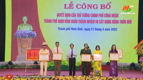 Th&agrave;nh phố Ninh B&igrave;nh ho&agrave;n th&agrave;nh nhiệm vụ x&acirc;y dựng n&ocirc;ng th&ocirc;n mới