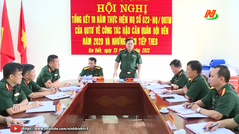  Đảng ủy Qu&acirc;n sự huyện Gia Viễn tổng kết 10 năm thực hiện Nghị quyết số 623