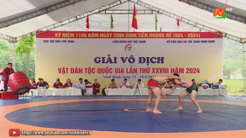 Bế mạc Giải v&ocirc; địch Vật d&acirc;n tộc Quốc gia năm 2024