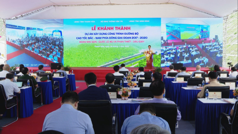 Lễ kh&aacute;nh th&agrave;nh cao tốc Bắc - Nam ph&iacute;a đ&ocirc;ng giai đoạn 2017 - 2020