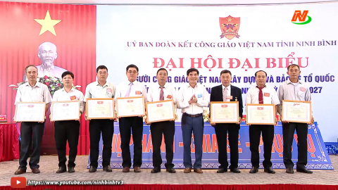 Đại hội đại biểu Người C&ocirc;ng gi&aacute;o Việt Nam x&acirc;y dựng v&agrave; bảo vệ Tổ quốc tỉnh nhiệm kỳ 2022-2027