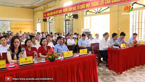 Đại biểu HĐND tỉnh tiếp x&uacute;c cử tri tại thị trấn Y&ecirc;n Ninh, huyện Y&ecirc;n Kh&aacute;nh