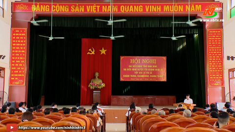 Đại biểu HĐND tỉnh tiếp x&uacute;c cử tri tại c&aacute;c x&atilde; Kh&aacute;nh Trung, Kh&aacute;nh Th&agrave;nh, Kh&aacute;nh C&ocirc;ng, huyện Y&ecirc;n Kh&aacute;nh