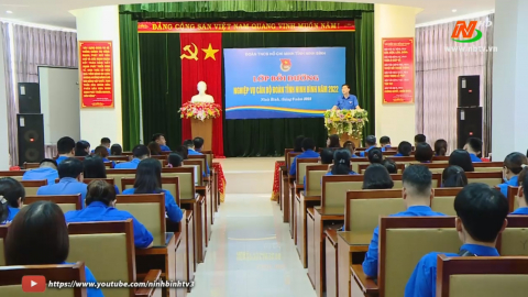 Bồi dưỡng nghiệp vụ c&aacute;n bộ Đo&agrave;n cơ sở năm 2022
