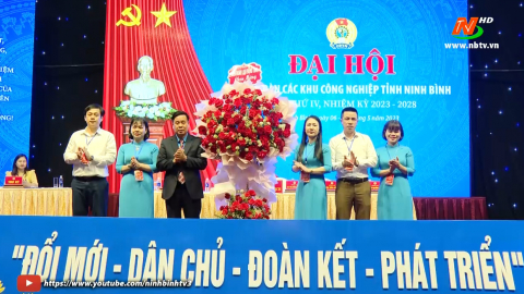 Đại hội C&aacute;c KCN tỉnh nhiệm kỳ 2023-2028
