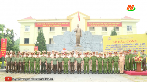 C&ocirc;ng an tỉnh Ninh B&igrave;nh tuy&ecirc;n dương điển h&igrave;nh ti&ecirc;n tiến