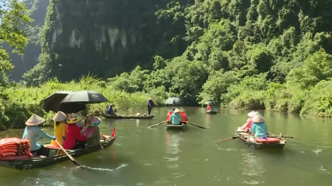 Hội Phụ nữ Hoa Lư nỗ lực g&oacute;p phần ph&aacute;t triển du lịch bền vững