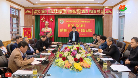 Hội Người cao tuổi tỉnh k&yacute; kết giao ước thi đua năm 2023