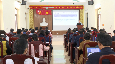 Qu&aacute;n triệt Nghị quyết Đại hội Đại biểu Đảng bộ c&aacute;c cơ quan Đảng tỉnh lần thứ I