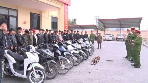 Lực lượng C&ocirc;ng an tỉnh Ninh B&igrave;nh quyết t&acirc;m đảm bảo tốt an ninh, trật tự, phục vụ Đại hội lần thứ XIV của Đảng