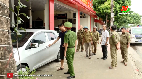 Th&agrave;nh phố Ninh B&igrave;nh đảm bảo an ninh trật tự