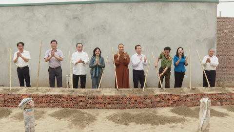 Khởi c&ocirc;ng x&acirc;y dựng nh&agrave; Đại đo&agrave;n kết