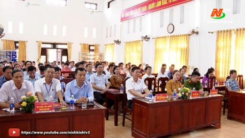 Đại biểu HĐND tỉnh tiếp x&uacute;c cử tri tại c&aacute;c x&atilde; Định H&oacute;a, Văn Hải, Kim T&acirc;n, huyện Kim Sơn