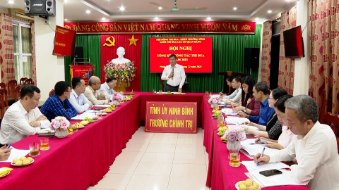 Khối thi đua c&aacute;c cơ quan đảng tổng kết c&ocirc;ng t&aacute;c thi đua năm 2023