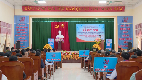 Hưởng ứng Th&aacute;ng h&agrave;nh động Quốc gia ph&ograve;ng, chống HIV/AIDS năm 2024