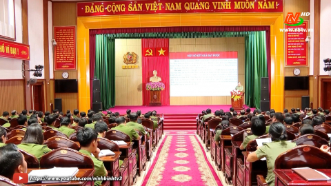 C&ocirc;ng an tỉnh sơ kết 6 th&aacute;ng đầu năm 2024