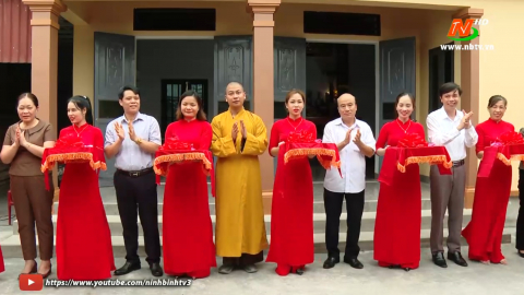 Kh&aacute;nh th&agrave;nh nh&agrave; ""Ấm t&igrave;nh đo&agrave;n kết Lương - Gi&aacute;o""