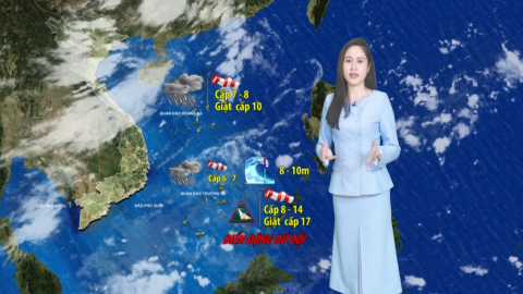Bản tin Dự b&aacute;o thời tiết đ&ecirc;m 17 ng&agrave;y 18/12/2021