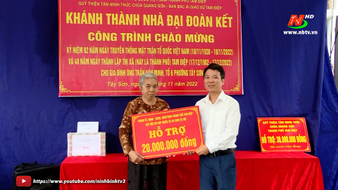 Hỗ trợ x&acirc;y dựng sửa chữa nh&agrave; ở cho người ngh&egrave;o