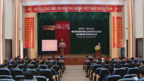 C&ocirc;ng bố chỉ số đ&aacute;nh gi&aacute; năng lực cạnh tranh DDCI năm 2024