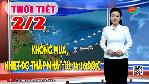 Dự b&aacute;o thời tiết khu vực tỉnh Ninh B&igrave;nh đ&ecirc;m 1, ng&agrave;y 2/2/2026