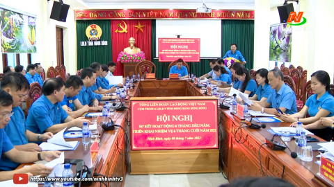 Cụm thi đua LĐLĐ c&aacute;c tỉnh khu vực ĐBSH triển khai nhiệm vụ 6 th&aacute;ng cuối năm