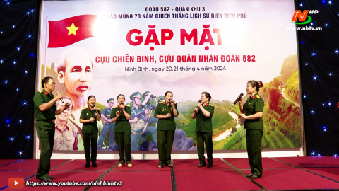 Gặp mặt Cựu chiến binh, Cựu qu&acirc;n nh&acirc;n Đo&agrave;n 582, Qu&acirc;n khu 3