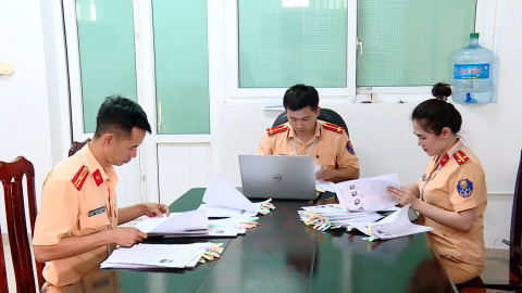Ph&ograve;ng CSGT đẩy mạnh chuyển đổi số