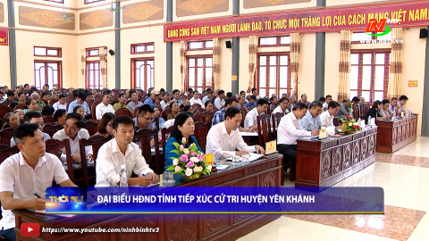 Đại biểu HĐND tỉnh tiếp x&uacute;c cử tri huyện Y&ecirc;n Kh&aacute;nh