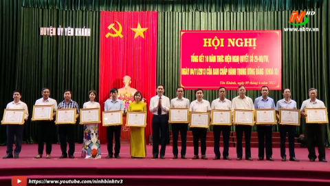 Y&ecirc;n Kh&aacute;nh tổng kết 10 năm thực hiện Nghị quyết số 29 