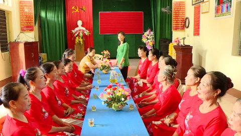 Hội Phụ nữ huyện Y&ecirc;n Kh&aacute;nh học tập v&agrave; l&agrave;m theo B&aacute;c bằng những m&ocirc; h&igrave;nh thiết thực
