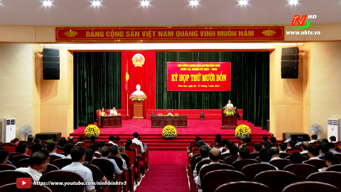 Kỳ họp thứ 14 HĐND huyện Kim Sơn kh&oacute;a 20